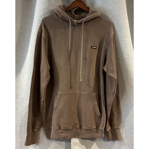 Joah Brown Tops - Joah Brown One Size Brown Hoodie Sweatshirt Oversized
